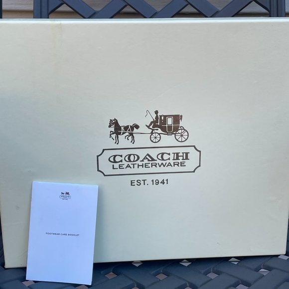 COACH TANESHA SUEDE SHEARLING Women's 7 After Ski Boot Metallic Gold Winter - Picture 13 of 16